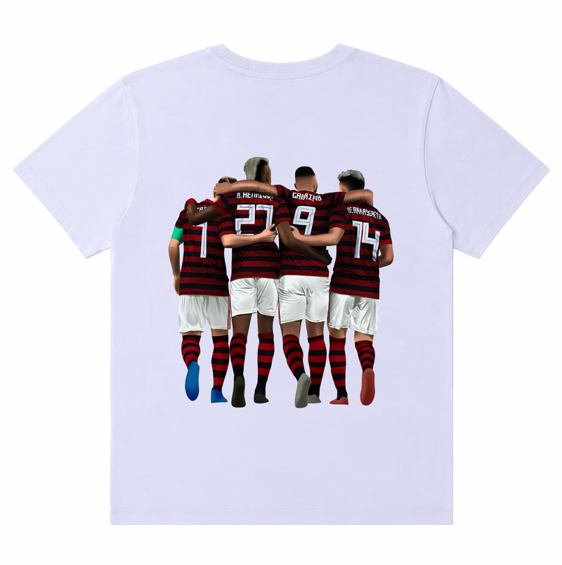 Camiseta - Quarteto Campeão - Costas