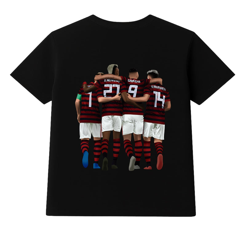 Camiseta - Quarteto Campeão - Costas