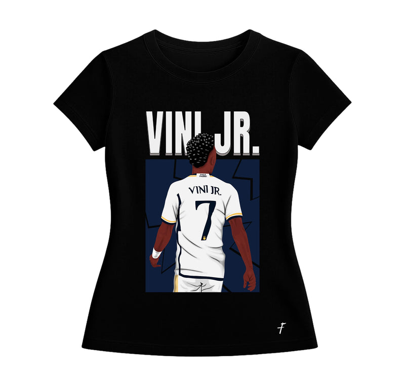 Camiseta Feminina - Rei de Madrid