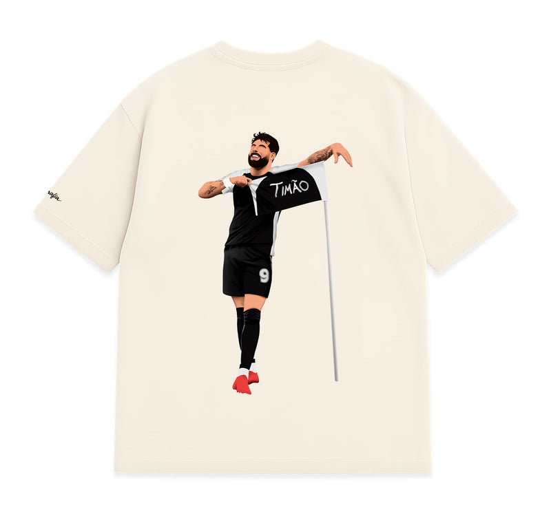 Camiseta Oversized - Artilheiro da Fiel - Costas
