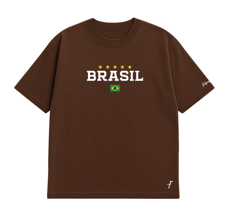Camiseta Oversized - Brasil