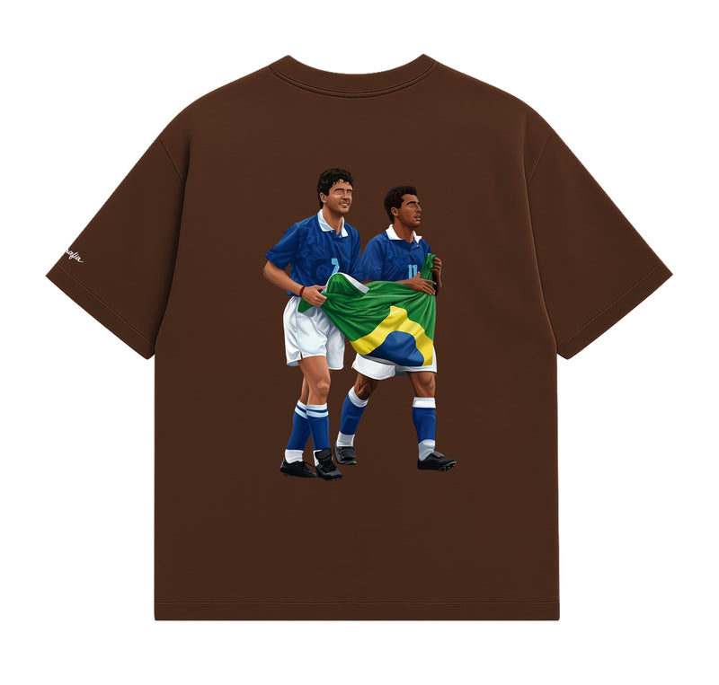 Camiseta Oversized - Dupla do Tetra - Costas