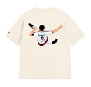 Camiseta Oversized - Explosão Tricolor - Costas
