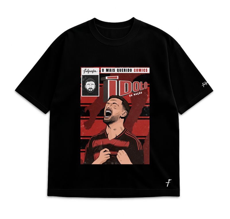 Camiseta Oversized - Ídolo da Nação