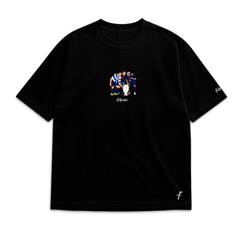 Camiseta Oversized - O Trio MSN - Costas