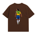 Camiseta Oversized - Magia Canarinho - Costas