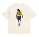 Camiseta Oversized - Magia Canarinho - Costas