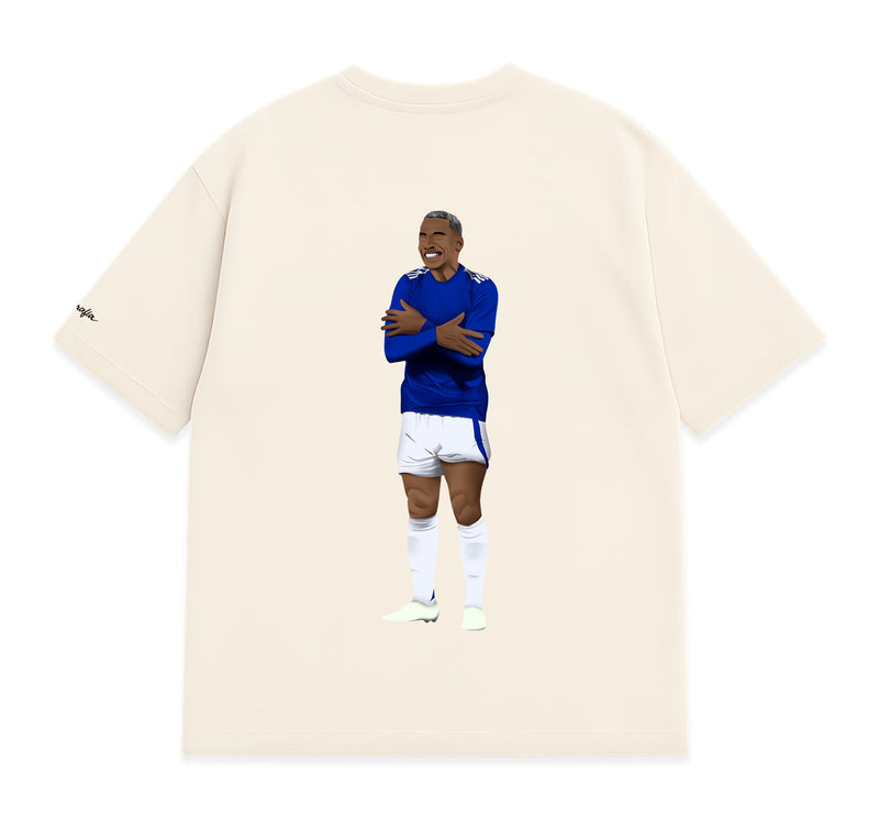 Camiseta Oversized - Mágico Celeste - Costas