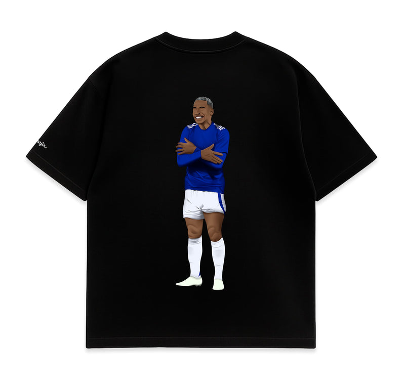Camiseta Oversized - Mágico Celeste - Costas
