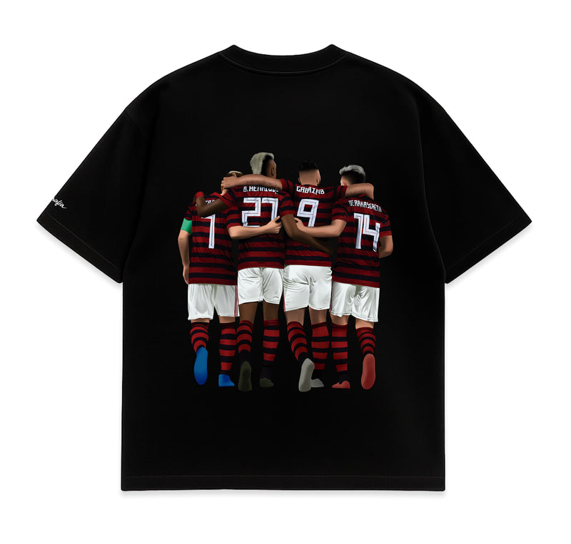 Camiseta Oversized - Quarteto Campeão - Costas