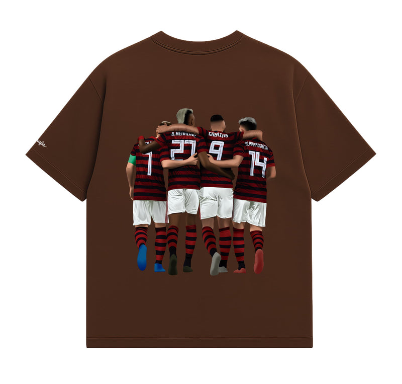 Camiseta Oversized - Quarteto Campeão - Costas