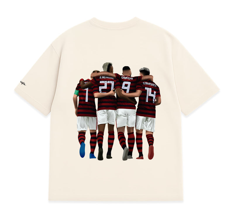 Camiseta Oversized - Quarteto Campeão - Costas
