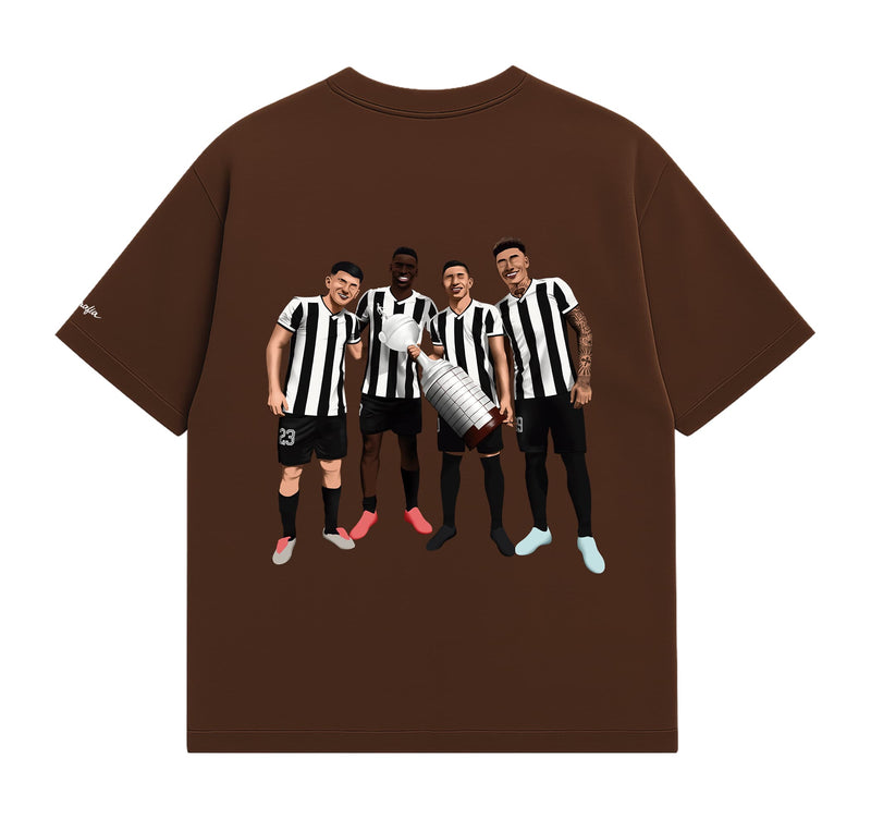 Camiseta Oversized - Quarteto Glorioso - Costas