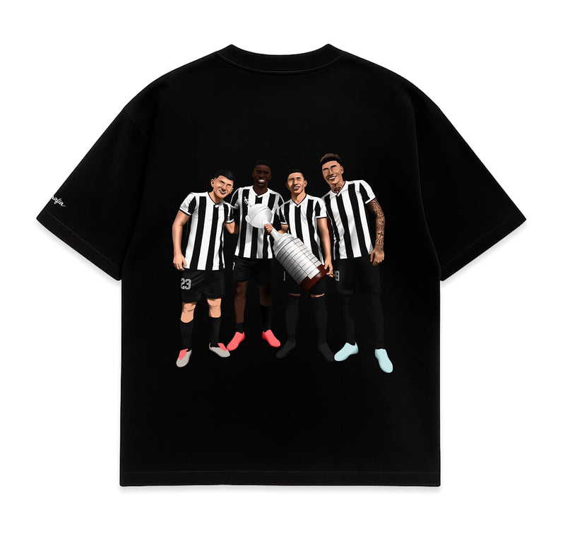 Camiseta Oversized - Quarteto Glorioso - Costas