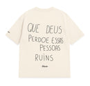 Camiseta Oversized - Que Deus Perdoe...