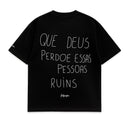 Camiseta Oversized - Que Deus Perdoe...