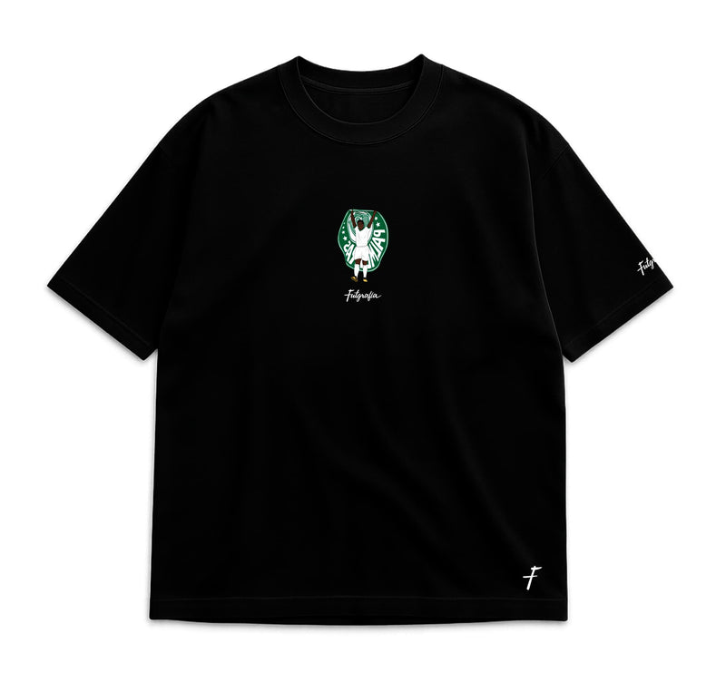 Camiseta Oversized - Aura Alviverde - Costas