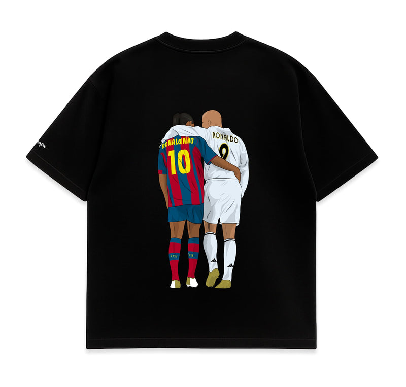 Camiseta Oversized - Fenômeno e Bruxo - Costas