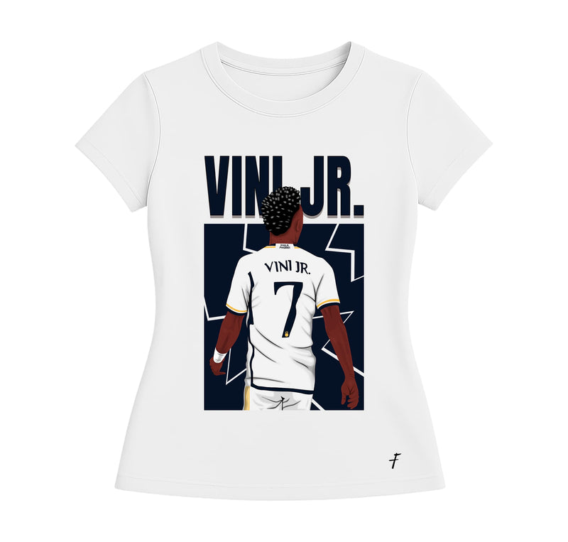 Camiseta Feminina - Rei de Madrid