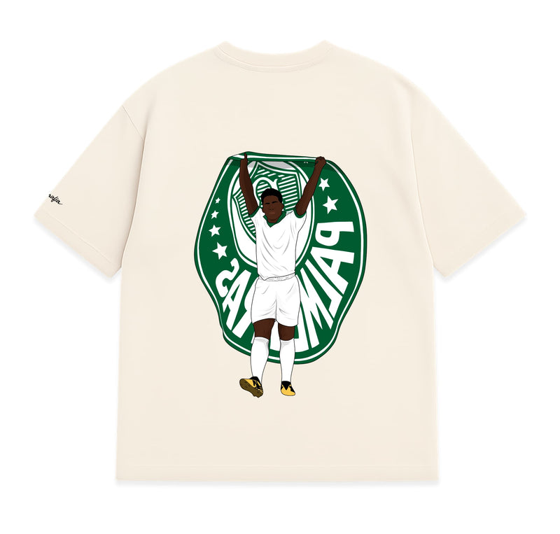 Camiseta Oversized - Aura Alviverde - Costas