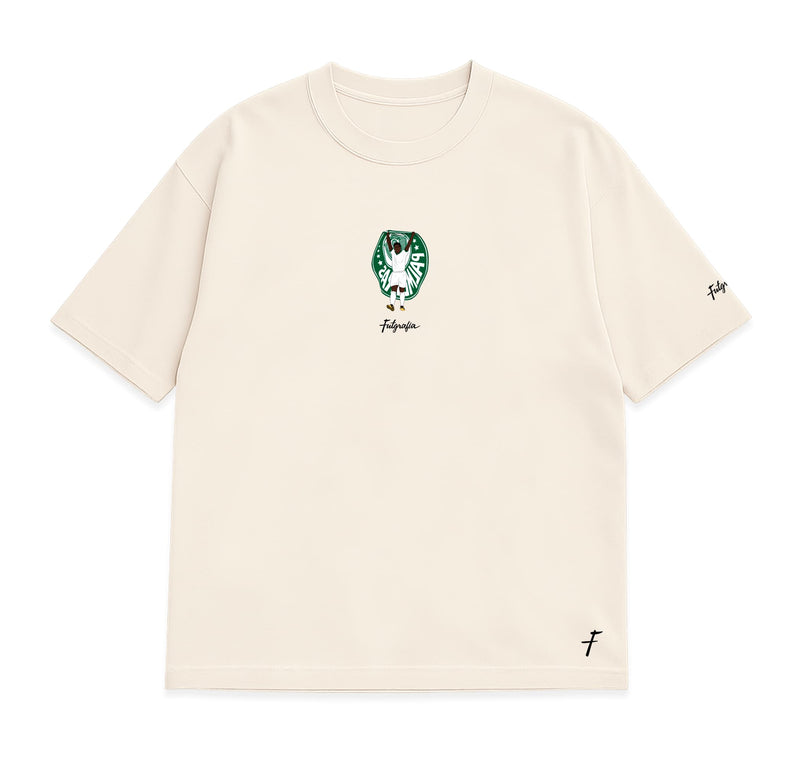 Camiseta Oversized - Aura Alviverde - Costas