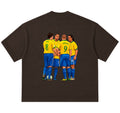 Camiseta Oversized - As 4 Lendas - Costas