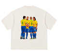 Camiseta Oversized - As 4 Lendas - Costas