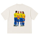 Camiseta Oversized - As 4 Lendas - Costas