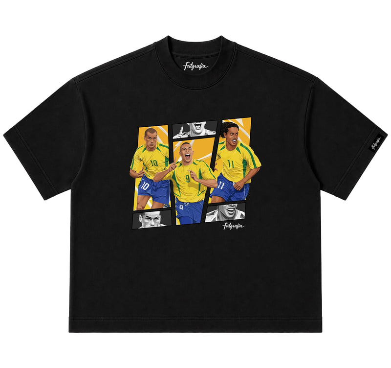 Camiseta Oversized - Trio do Penta