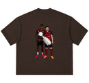 Camiseta Oversized - América Rubro-Negra - Costas