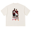 Camiseta Oversized - América Rubro-Negra - Costas