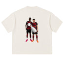 Camiseta Oversized - América Rubro-Negra - Costas