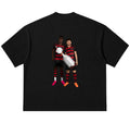 Camiseta Oversized - América Rubro-Negra - Costas