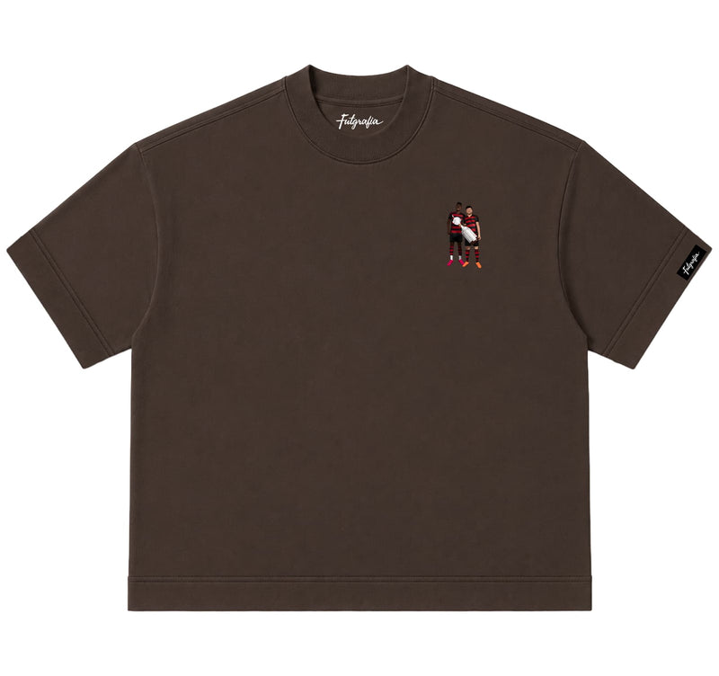 Camiseta Oversized - América Rubro-Negra