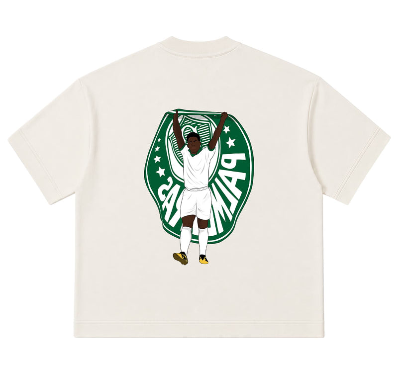Camiseta Oversized - Aura Alviverde - Costas