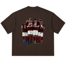 Camiseta Oversized - Quarteto Campeão - Costas