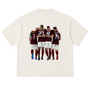 Camiseta Oversized - Quarteto Campeão - Costas
