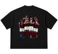 Camiseta Oversized - Quarteto Campeão - Costas