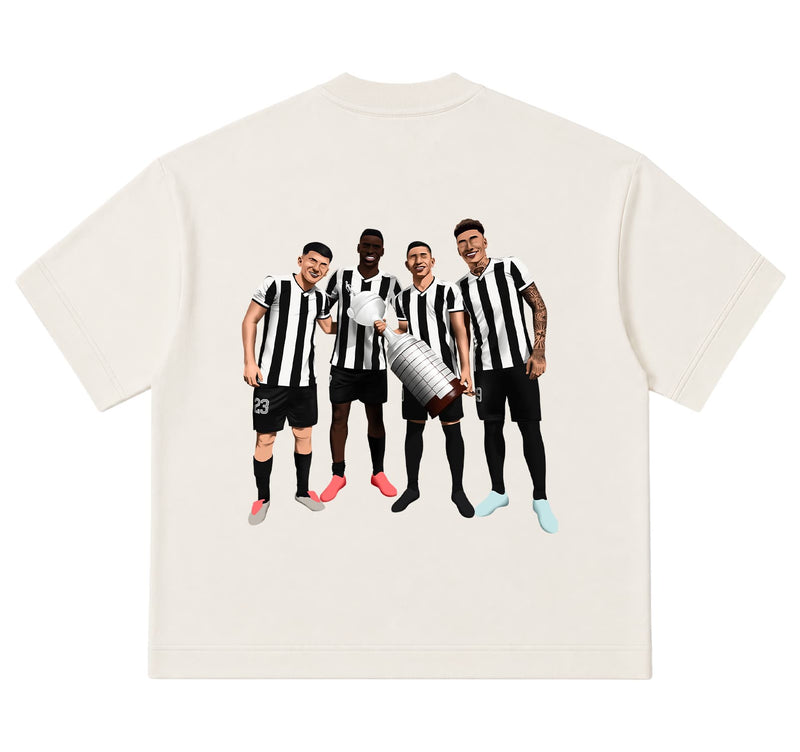 Camiseta Oversized - Quarteto Glorioso - Costas