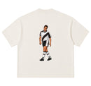 Camiseta Oversized - O Animal - Costas