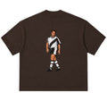 Camiseta Oversized - O Animal - Costas