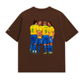 Camiseta Oversized - As 4 Lendas - Costas