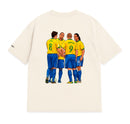 Camiseta Oversized - As 4 Lendas - Costas