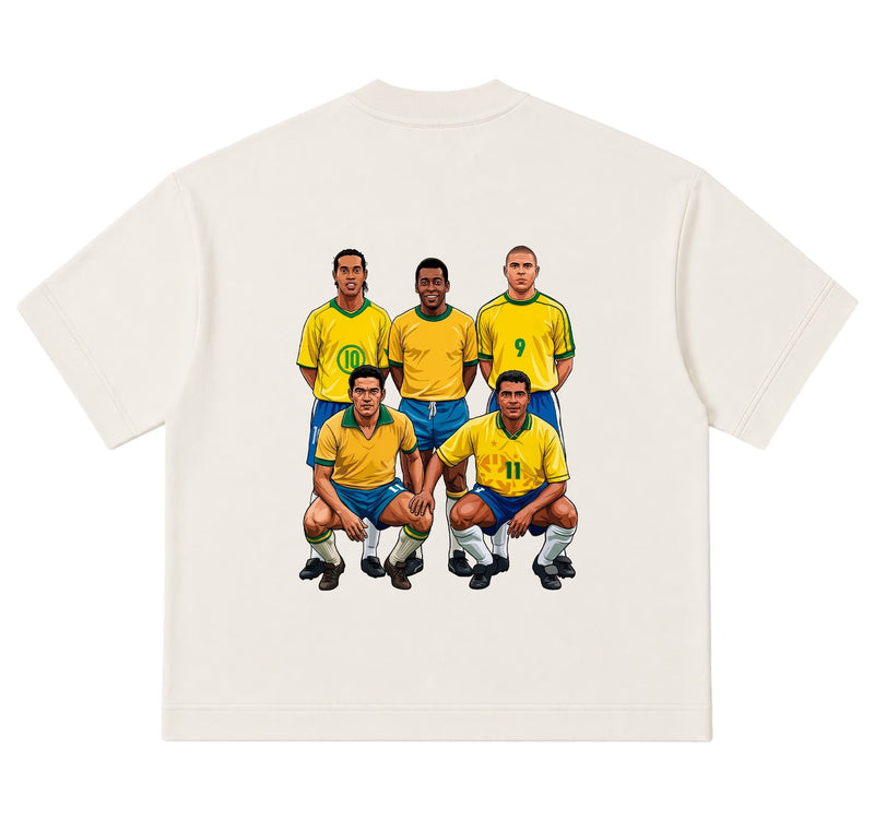 Camiseta Oversized - Lendas - Costas