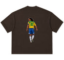 Camiseta Oversized - Magia Canarinho - Costas