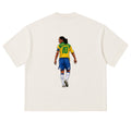 Camiseta Oversized - Magia Canarinho - Costas