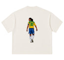 Camiseta Oversized - Magia Canarinho - Costas