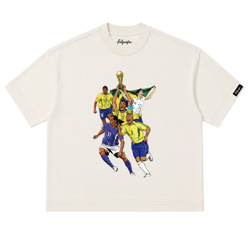 Camiseta Oversized - Pentacampeões