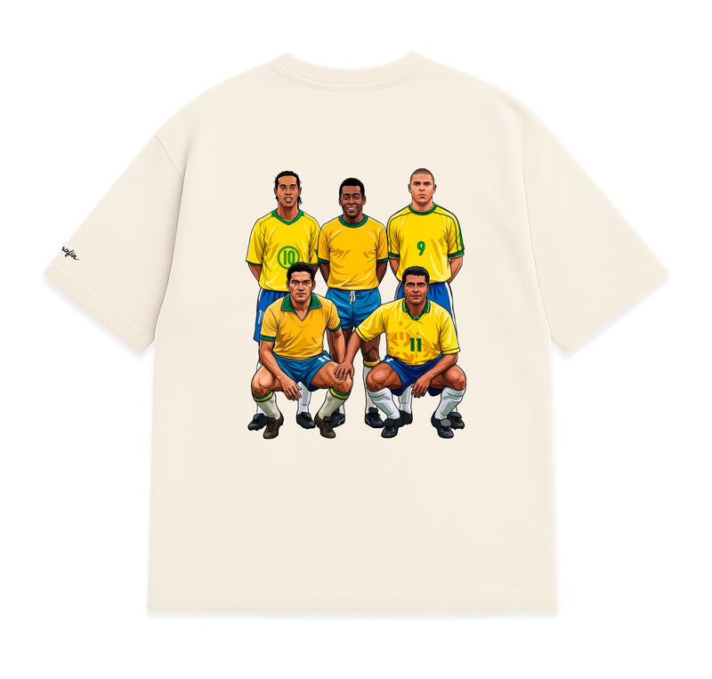 Camiseta Oversized - Lendas - Costas