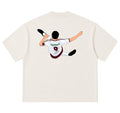 Camiseta Oversized - Explosão Tricolor - Costas